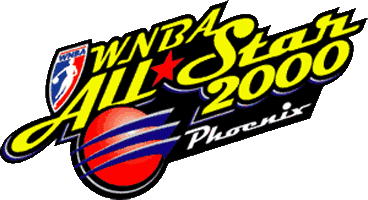 WNBA All-Star Game 2000 Primary Logo iron on transfers for T-shirts
